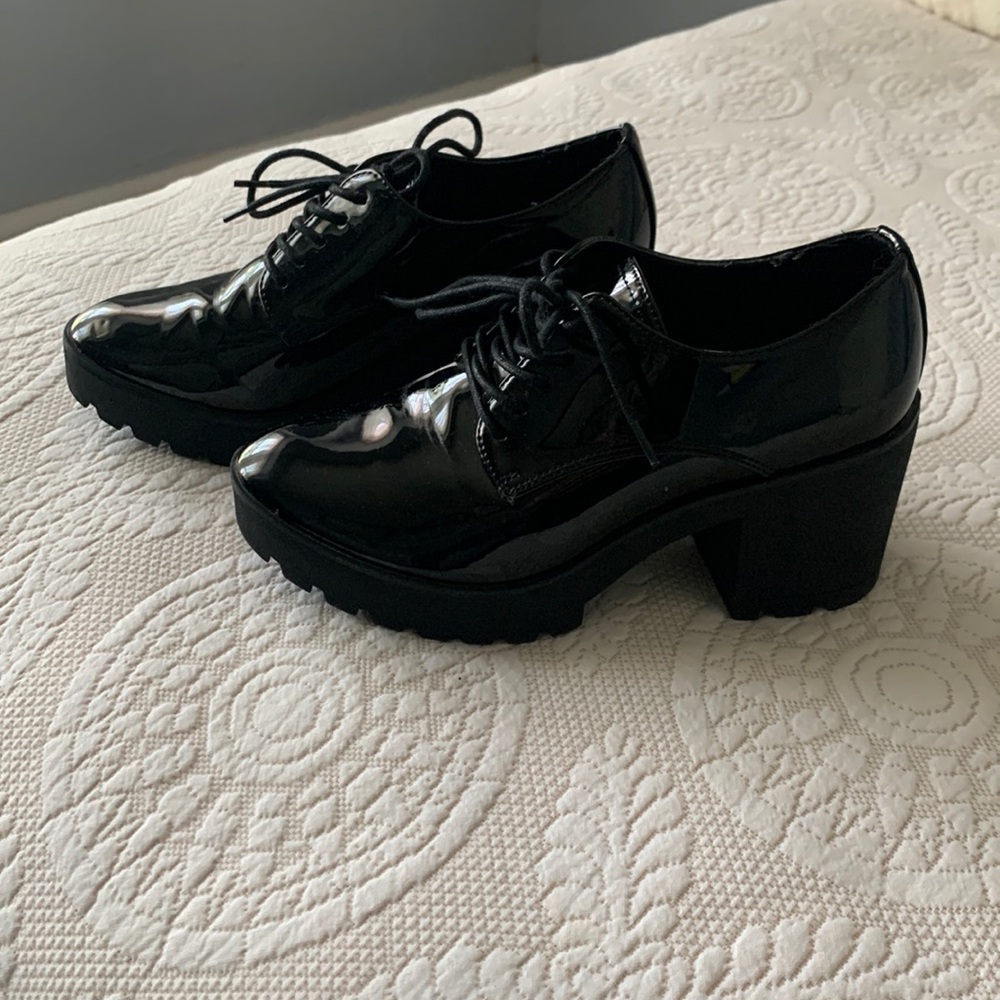 Platform Oxford Shoes